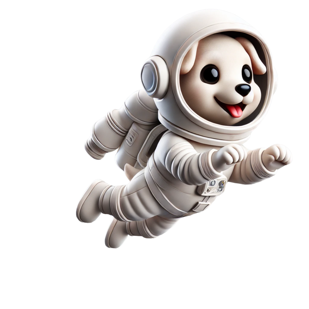 Astronaut Dog